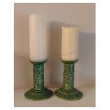 Lenox Summer Terrace  Candle Holders w/Battery
