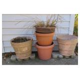 Outdoor Plastic Planters
