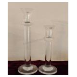 Crate and Barrel Brighton Candlestick Holders