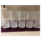 Crystal Highball Glasses set of 5