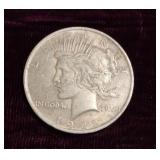 1922 Peace Silver Dollar Coin