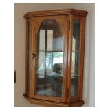 Corner Wall Display Cabinet