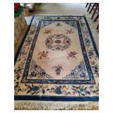 Large Wool Area Rug 9ftx66