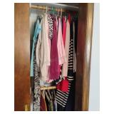 Bedroom Right Side Closet Contents Assorted