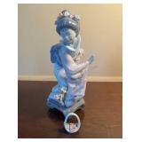 Lladro Japanese Geisha Girl