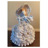 Porcelain Lace Doll Figurine