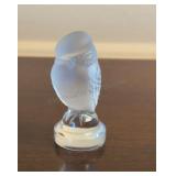 Lalique Crystal Owl