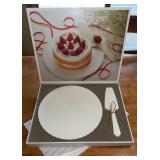 Mikasa Bone China Cake Plate Set