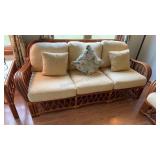 Bamboo Sofa 83 inches Wide