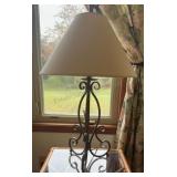 Wrought Iron Table Lamp
