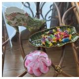 Ceramic Shoe Candy Dish & Paper Weight