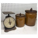 Kitchen Scale & Canisters Kitchen Scale & Canisters