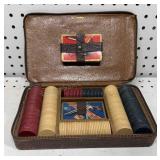 Vintage Poker Set