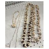 Group of Shell Necklaces Group of Shell Necklaces