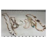Group of Shell Necklaces Group of Shell Necklaces
