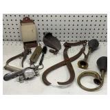 Antiques, Horns, Scale, Saw Setter & More