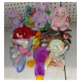 Group Of Beanie Babies