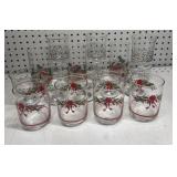 Assortment of Christmas Glasses Assortment of Christmas Glasses