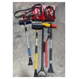 Shovel Snow Brushes & Jumper Cables