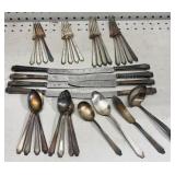 Rogers Plated Flatware Set