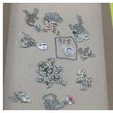 Silver Tone Necklaces (1 is 925)