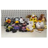 Group of Disney Plush