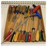 Assorted Screwdrivers, Chisels