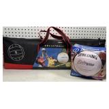 Volleyball Net With Volleyball