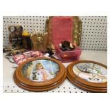 Collector Plates, Coach Bags, Candle Holders &..