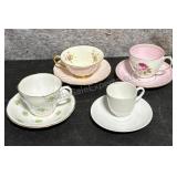 Group of Tea Cups Group of Tea Cups