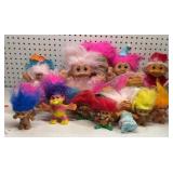 Group Of Vintage Trolls