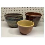 Pottery planters
