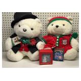 Hudson Christmas bears & Keepsake