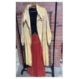 Antique Dress & Velvet Jacket
