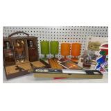 Frosted Glasses, Thermometer, Liquor Set & More