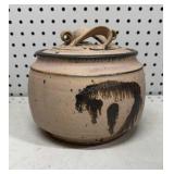 Signed Art Pottery Crock