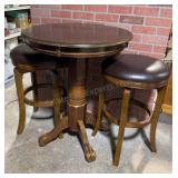 Bar Table & Stools 30x37 inches tall
