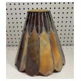 9inch tall Slag Lamp shade Unfinished