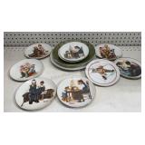 Norman Rockwell & Other  Collector Plates