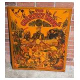 Circus Poster on Board 27.5x33