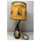 Vintage George Dickel Whisky Bottle Lamp 23