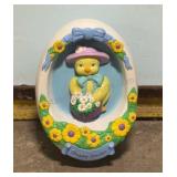 18 inch tall blowmold Easter Egg