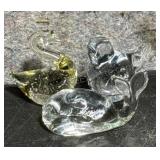 Group of Paper weights Bird, Swan & Wale Group of Paper weights Bird, Swan & Wale