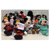 Group Of Disney Mickey Plush