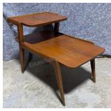 MCM Tired Side Table 19x32x23.5 inches  tall