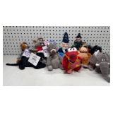 Group of Disney plushies