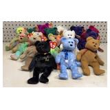 Lot of Beanie Babies  Bears