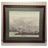 Framed print of Howell 28x25