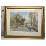 25.5x31.5 Framed  Monet Print