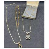 Gold Tone Fashion Necklaces
